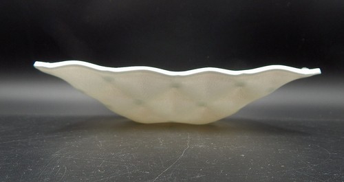 Plato de caramelo cuadrado Debora Carlucci cuenco vidrio cristal gema acolchado hecho en Italia - Imagen 5 de 13