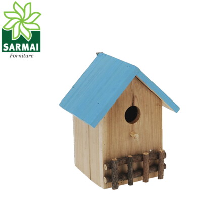 Casetta Uccelli Legno Per Esterno - Nido Da Giardino | Resistente Alle Intemperie - Foto 4