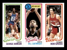 1980 Topps Basketball #73 Johnson Cartwright Gross NM/MT *e5