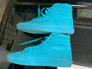 high top vans teal