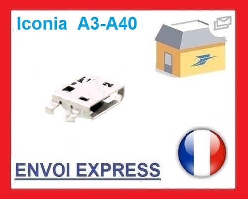 ACER ICONIA TAB 10 A3-A40 A3-A30 B3-A40 micro usb prise de charge port