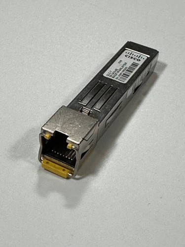 Módulo Transceptor SFP Genuino Cisco GLC-T 30-1410-02 RJ-45 NUEVO Caja Abierta - Imagen 2 de 5