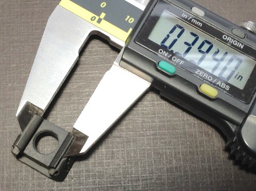 NORS 5/16-24 black phosphate low carbon steel jam style cage nut Mercury Ford - Picture 4 of 7