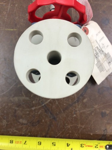 Asahi AV Ventil 15- 1/2" PP-PTFE 100~150psi Flanschmembran 1/2" Ventil VD - Bild 7 von 9