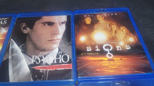 BLU RAY LOT OF 8 AMERICAN PSYCHO, BLACK SWAN, DARK CITY, 300, CHILDREN OF MEN - Picture 3 of 10
