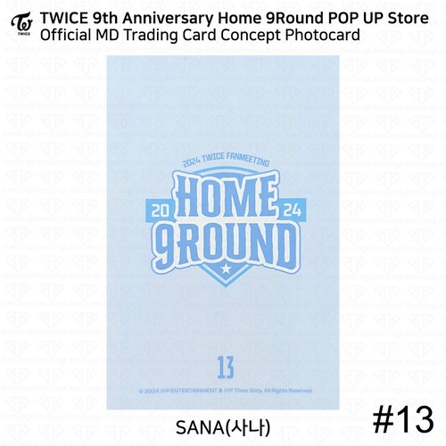 TWICE 9th Anniversary Home9Round Pop Up Store MD Trading Card Photocard KPOP - Picture 61 of 129