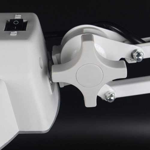 10/20X Lupe LED Werkbank Schreibtischlampe Lesen Vergrößerungsglas Linse - Bild 7 von 12