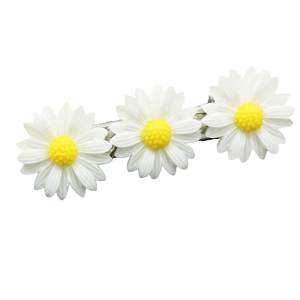 Acrylic White Hair Hair Clips for Women