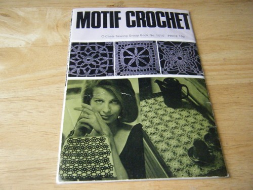 Vintage Pattern Booklet, Motif Crochet, Coats book no 1010 - 第 9/9 張圖片