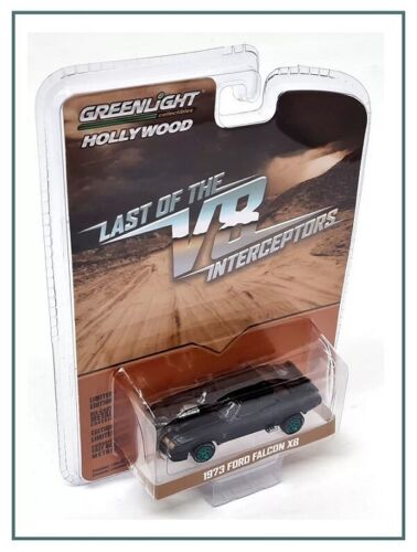 1973 FORD FALCON XB MAD MAX V8 INTERCEPTORS CHASE GREEN MACHINE DIECAST 1/64 - Picture 3 of 11