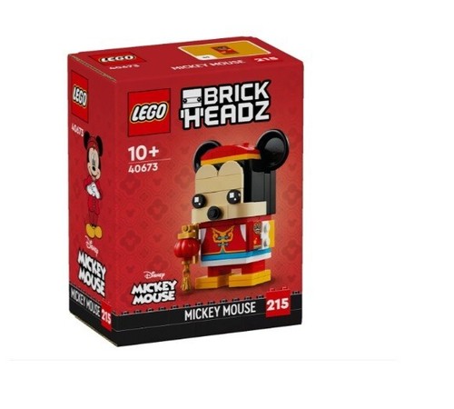 LEGO® BrickHeadz 40673 Mickey Mouse disfraz de fiesta de primavera 215 NUEVO/EMBALAJE ORIGINAL - Imagen 2 de 6