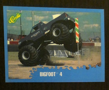 1990 Classic Monster Truck Cards Premier Edition Bigfoot 4 #114