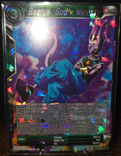 Dragon Ball - TCG - Beerus, Godly Majesty - BT8/053 - R - Picture 2 of 3
