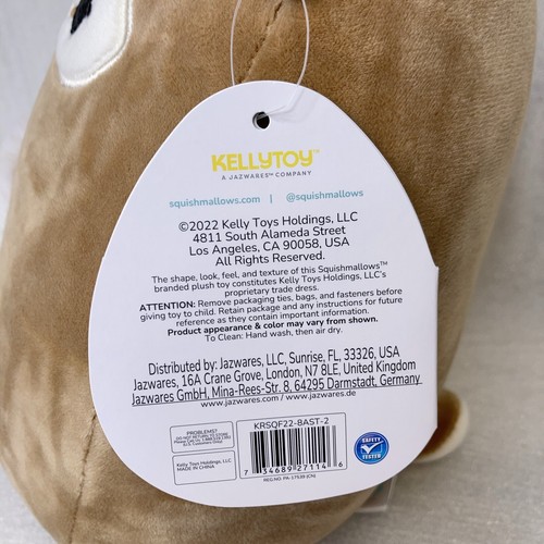 Squishmallows Kieli The Antelope 10” Plush Furry Belly 2022 Kellytoy, NWT, New - Picture 9 of 10