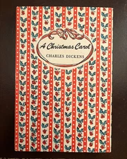 A CHRISTMAS CAROL BY CHARLES DICKENS HARDCOVER PETER PAUPER PRESS MAXWELL 1954