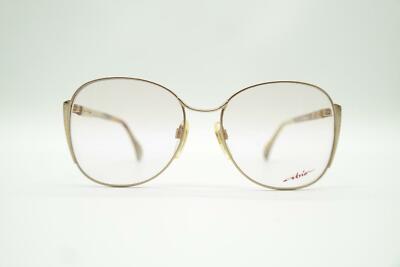 Monture De Lunettes Vintage On Line 7500 Or Brun Ovale - NOS (neuve Sans étiquette)