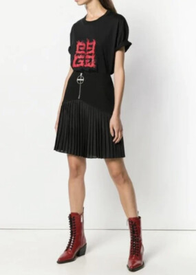 スカート GIVENCHY SS25 Givenchy Skirts Black (BW40XQ 4ZPG001) GIVENCHY Black Zipper Front Skirt In Black size 34 $1,370 | eBay