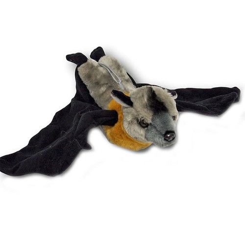 Juguete de peluche suave Jett the Fox / murciélago de fruta 12"/30 cm boquilla juguetes de felpa - Imagen 2 de 3