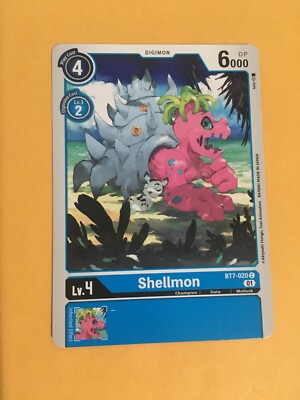 Shellmon BT7-020 C Digimon CCG | Next Adventure Near Mint English | eBay