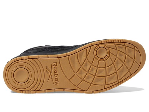 Reebok Unisex Resonator Mid Basketball Shoe, Black/Gum, 9 US Men - Imagen 3 de 6