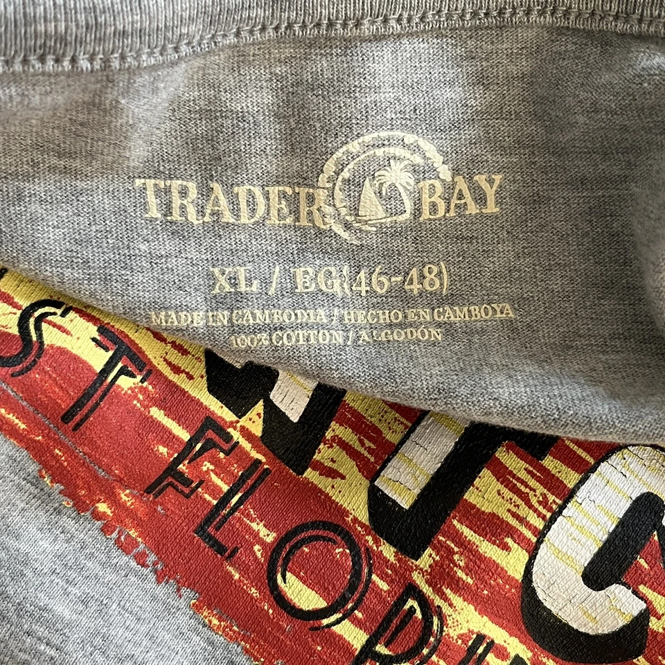 25th Marlin Fishing Contest Key West FL Muscle Tank Top Adult XL Gray Mens Foto 3 de 4