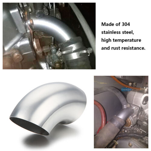 2"/2.5"/3" Stainless Steel Car Exhaust Weldable 90 Degree Bend Elbow Pipe - Picture 14 of 37