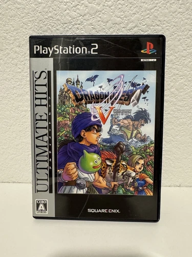 Dragon Quest V Hand of the Heavenly Bride PS2 Ultimate Hits JAPANESE IMPORT CIB