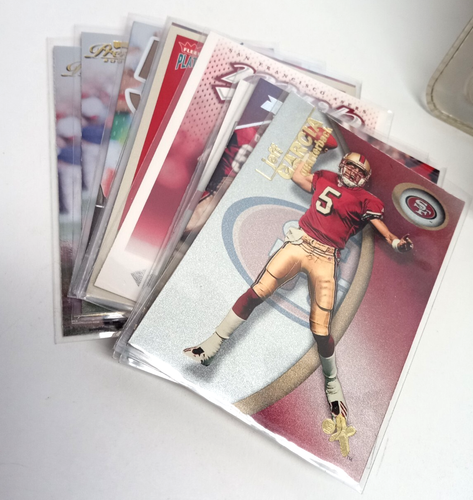 McFarlane Terrell Owens Jeff Garcia Figures w/ 17 Garcia & 34 Owens VTG Cards - Picture 6 of 24