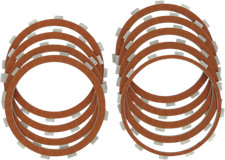 Drag Specialties Organic Friction Clutch Plate Kit (9 Plates) for Big Twin 98-14