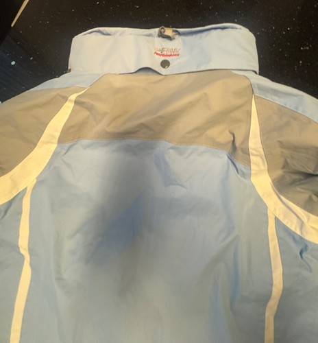 Peak Performance Damen Skijacke Jacke Gr. M / 38 hellblau grau weiß - Bild 10 von 11