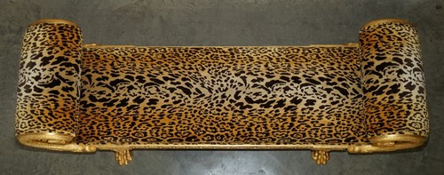 RRP £18,000 TWIN SERPANT GOLD GUILT EXTRA LARGE PAVILLION DAYBED WINDOW SEAT - Picture 10 of 21