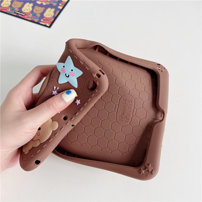 Kids Cute Rotating Stand Cover Case For iPad 10/98/7/6/5th Gen Air Mini 4 5 Pro - Picture 38 of 102