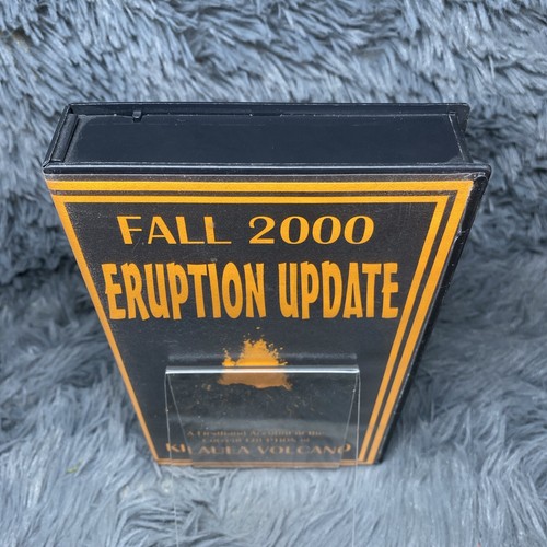 Kilauea Volcano Eruption VHS Tape Fall 2000 Documentary Hawaii History Education - Picture 6 of 8