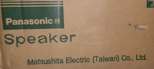 BOX OF PANASONIC 3" REPLACEMENT SPEAKER GENERAL APPLICATION 6OHM#Z8P324A6 20 - Picture 3 of 5