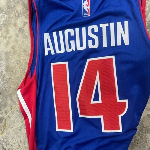 Adidas Detroit Pistons Jersey Size Small DJ Augustin - Picture 8 of 8