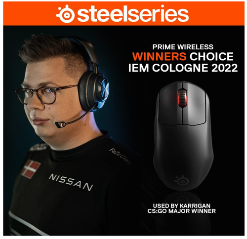 SteelSeries Prime Mini Wireless - Esports Leistung Kabellose Gaming-Maus - 100 S - Bild 3 von 6