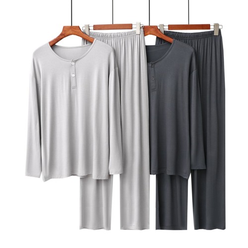 RH Pajamas Set Women Long Sleeve Button V-Neck Sleepwear Soft Pajama Set RHW4017 - Picture 8 of 14