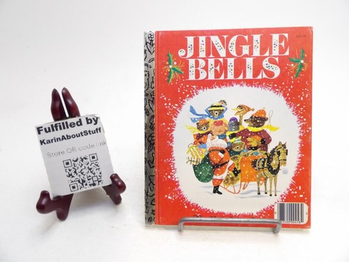 Vintage A Little Golden Book - Jingle Bells Based on the Christmas Song 458-09