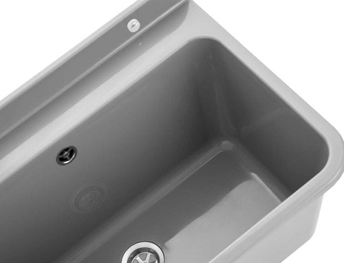 Grey Basin Sink Laundry Utility Industrial Garage Grey Outdoor Indoor Large UK - Picture 12 of 16