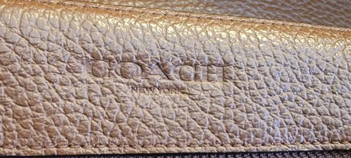 COACH Leather Backpack Saddle/Gunmetal/Black EXCELLENT CONDITION - Picture 5 of 14