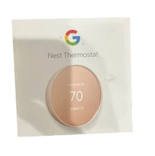 Google Nest Smart Thermostat, Sand - GA02082-US