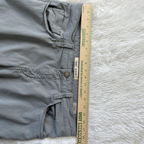 Mavi Jeans Zach Mens Size 36x34 Gray Chino Straight Leg Casual Pants - Picture 7 of 8