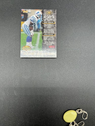 1995 Bowman's Best Barry Sanders. Detroit Lions - Bild 10 von 12