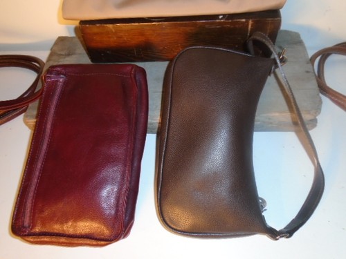 AUTH. LEATHER LONGCHAMP UNISEX WRISTLIT PORTFOLIO VINT. MINT CIRCA 1980 - Picture 5 of 12