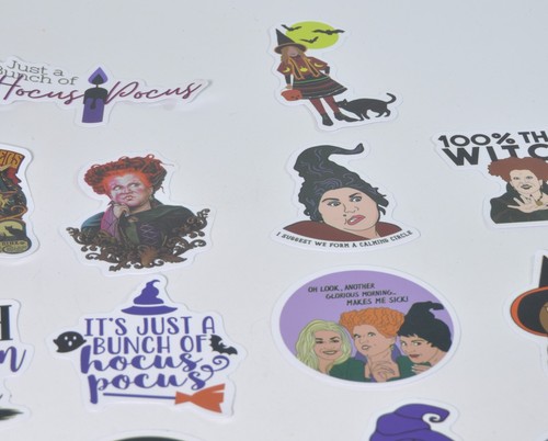 Hocus Pocus Stickers 40 Pc - Picture 3 of 14