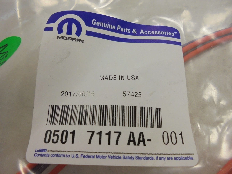 Chrysler Dodge Jeep A/C Compressor Clutch Connector Rear/ Front Factory Mopar - Image 3 of 3