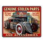 Genuine Stolen Parts Vintage Metal Tin Signs Room Wall Decor Sign Poster