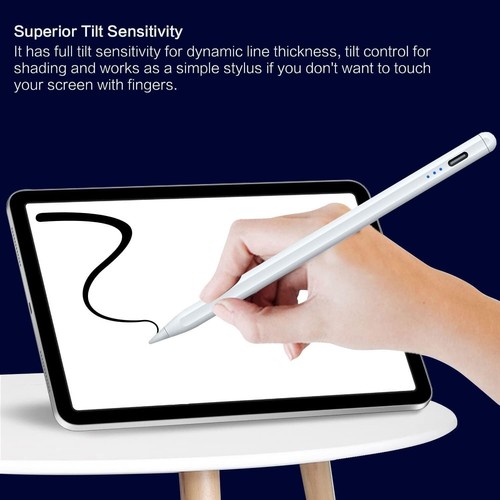 Pour Apple Pencil Stylus Pencil pour iPad 10/9/8/7/6 iPad Pro/Mini 5 6/Air 3 4 5 - Photo 4 sur 9