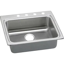 Elkay Lustertone Classic LRAD2522654 Single Bowl Drop-In Stainless Steel ADA
