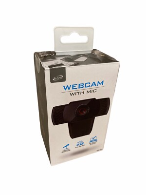 ILIVE PE 480p Webcam with Microphone IWC180 USB LAPTOP & Desktop Fee Ship NEW!